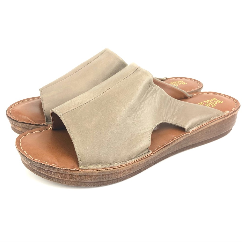 Bella Vita Mae Leather Sandals Size 12 -Runs Small